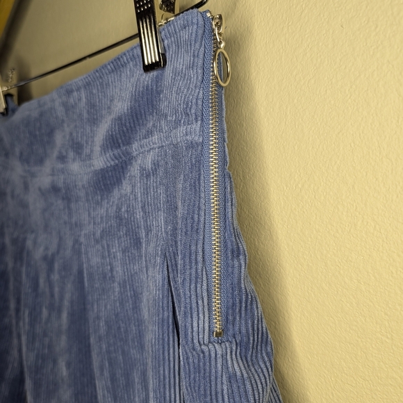 Jolie Blue Skater Mini Skirt with Pleats - Picture 2 of 5